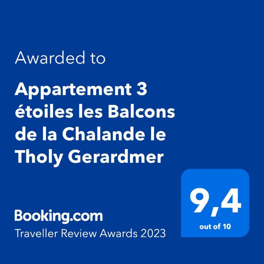 Appartement Les Balcons De La Chalande Le Tholy Gerardmer, Jardin,Balcon, Terrasse, Eksteriør billede